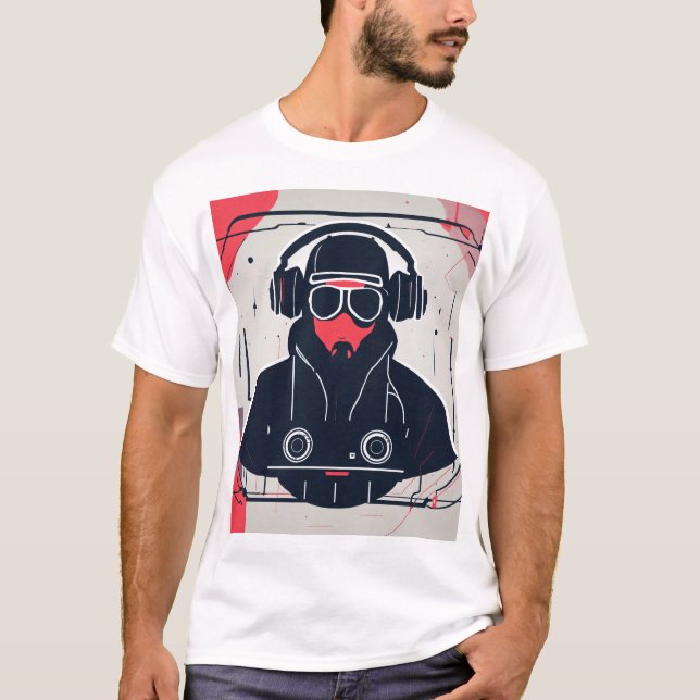 Camiseta DJ Print T- Shirt (Anverso)