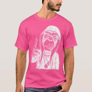 Camiseta Dj Rapper Funk Monkey Hip Hop Música Gangstar Pop