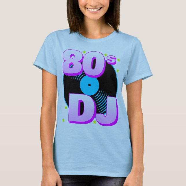 Camiseta DJ Retro Corey Tiger 80s (Anverso)