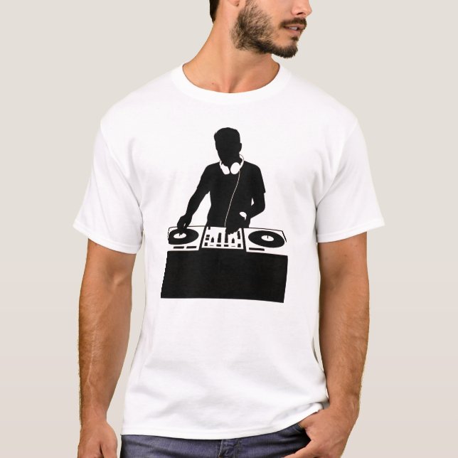 Camiseta DJ Silhouette (Anverso)