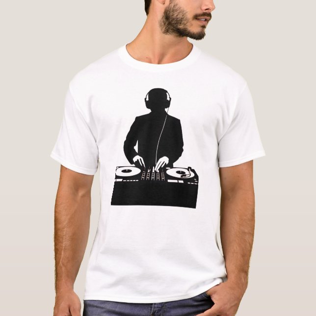 Camiseta DJ Silhouette (Anverso)