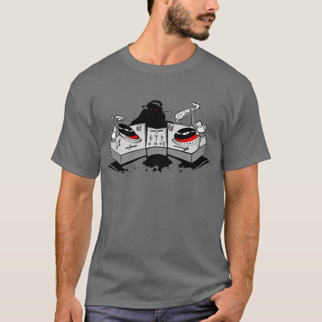Camiseta DJ (sombra) (Anverso)