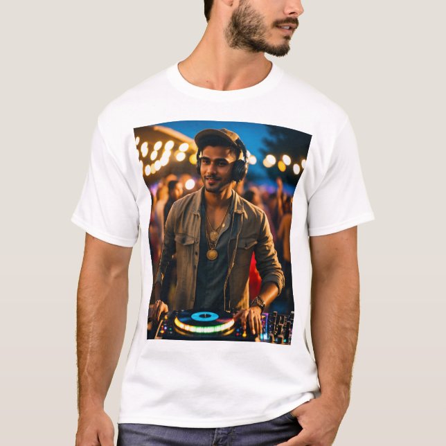 Camiseta DJ Sonic Wave (Anverso)