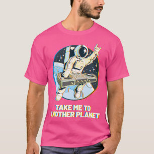 Camiseta Dj Spaceman Divertido Accesorios Edm Rave Música T