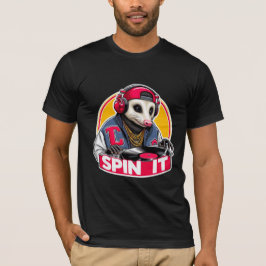 CAMISETA DJ SPIN IT-OPOSSUM