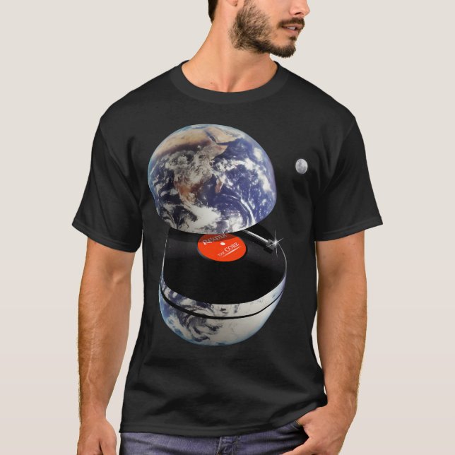 Camiseta DJ Tierra (Anverso)