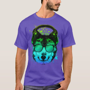 Camiseta Dj Trippy Regalo EDM Techno House Wolves Wolf
