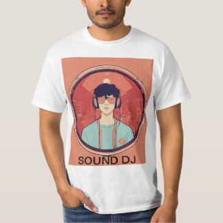Camiseta DJ "Turntables & Beats"
