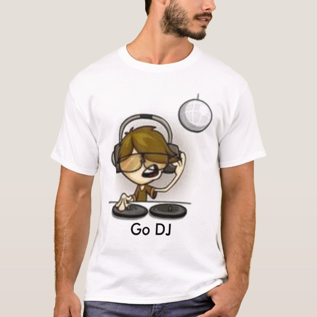 Camiseta DJ, va DJ (Anverso)