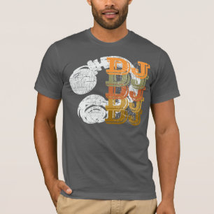 Camiseta DJ y auriculares