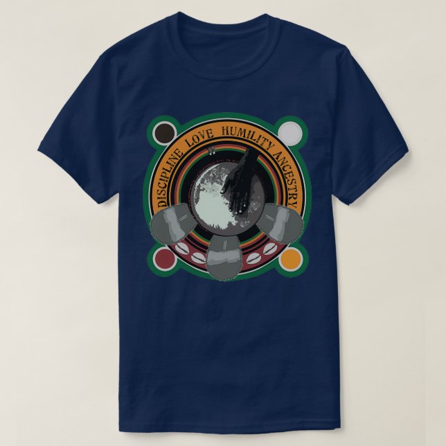 Camiseta Djembe Escudo  (Diseño del anverso)
