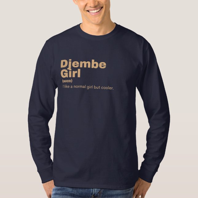 Camiseta Djembe Girl - Djembe (Anverso)
