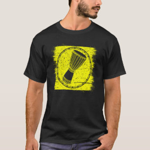 Camiseta Djembe Jembe música africana tambor toques cool