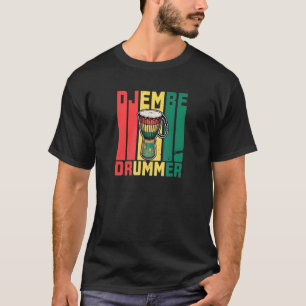 Camiseta Djembe tambores instrumentos musicales del tambor 