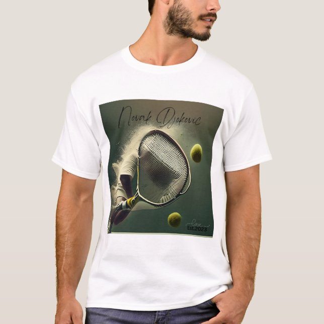 Camiseta Djokovic, tennislover, tennislife, tennispasión (Anverso)