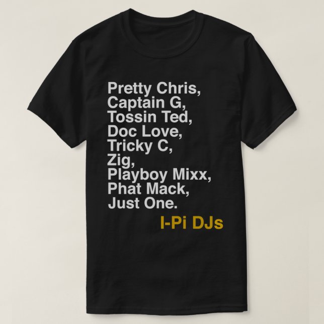 Camiseta DJs de IPI Pullover (Diseño del anverso)