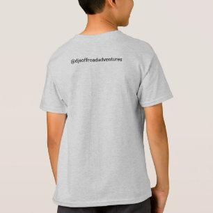 Camiseta DJ's Off-Road Adventures: DJ enfrenta su miedo