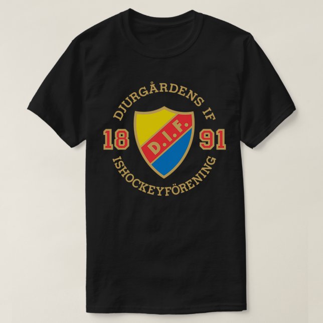 Camiseta Djurgarden IF Hockey 1 (Diseño del anverso)