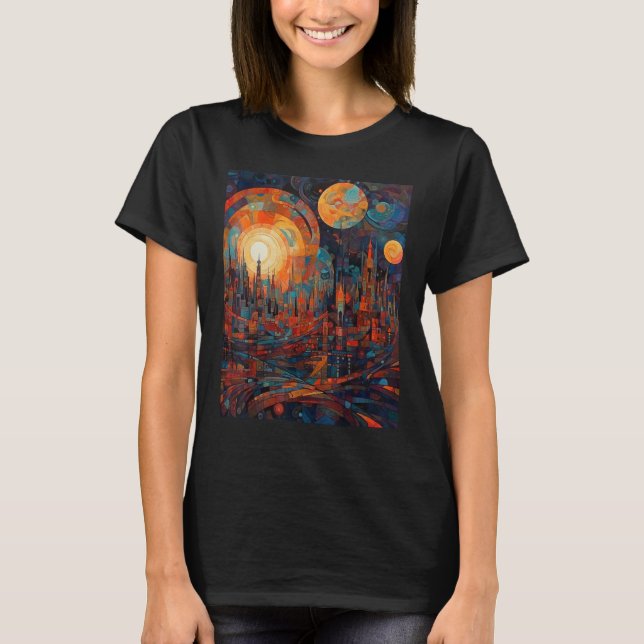 Camiseta DKH138 Sci fi Graphic  One for the Journey (Anverso)