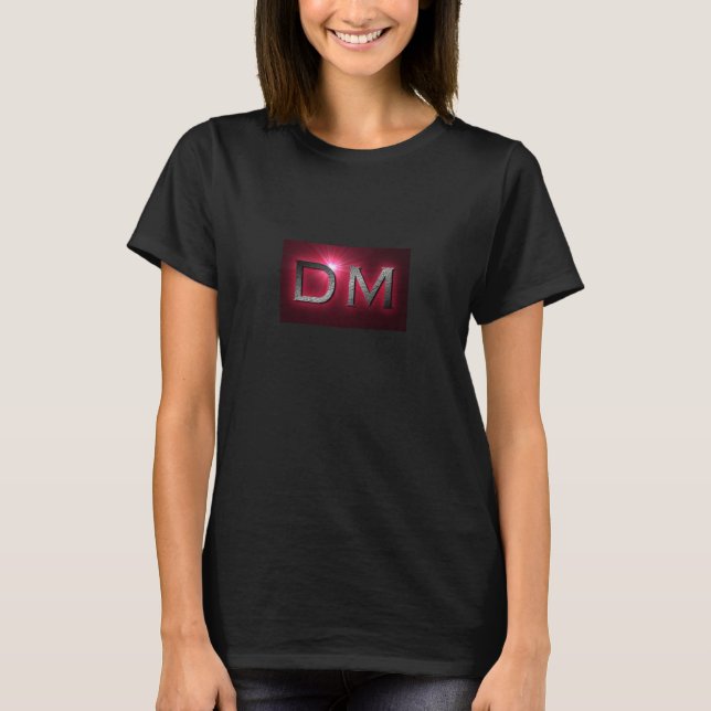 Camiseta DM de mujeres en venta. (Anverso)