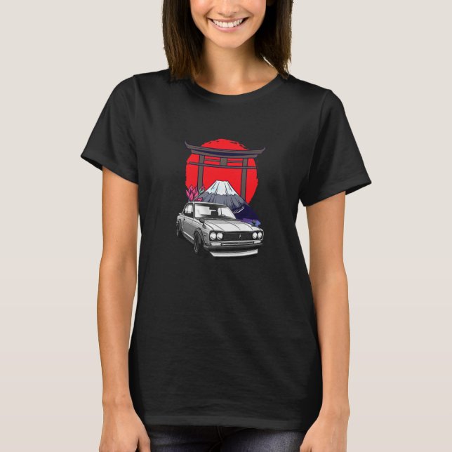 Camiseta Dm Skyline C10 Afinando la carrera de Japón (Anverso)