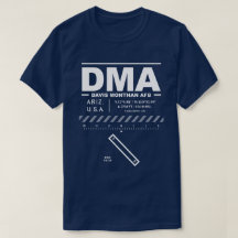Camiseta DMA de la Base de la Fuerza Aérea Davis-M