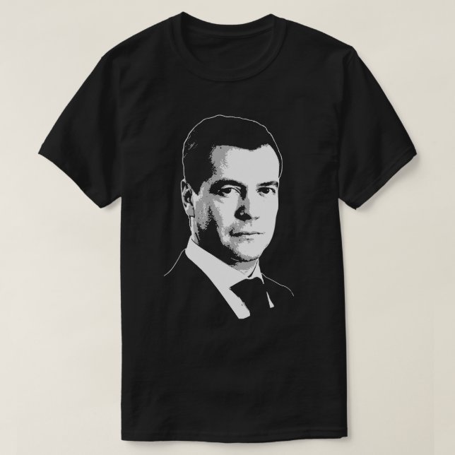 Camiseta Dmitry Medvedev (Diseño del anverso)