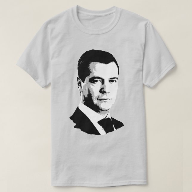 Camiseta Dmitry Medvedev (Diseño del anverso)