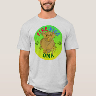 Camiseta DMR de Lechuza Artificial (fondo verde)