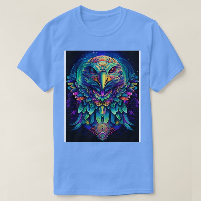 Camiseta DMT Art Shamanic Eagle 5 (Diseño del anverso)