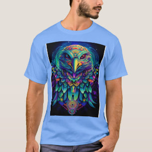 Camiseta DMT Art Shamanic Eagle 5