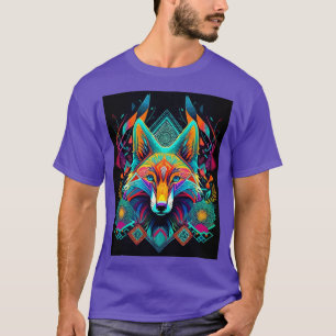 Camiseta DMT Art Shamanic Fox 2