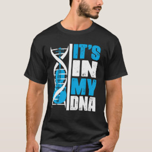 Camiseta Dna del jugador de jazz de Contrabass