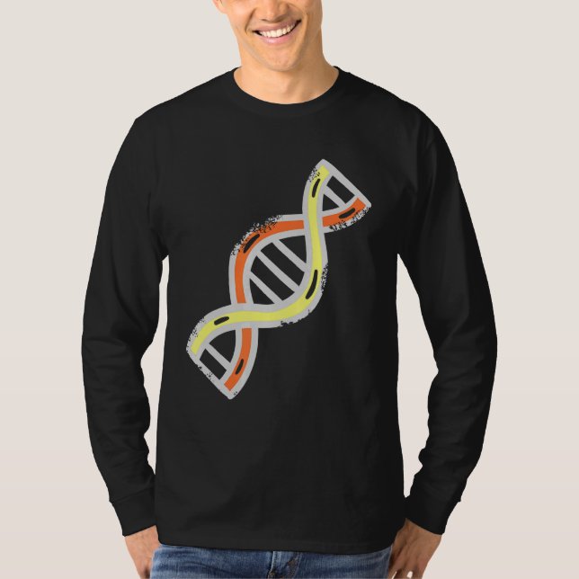 Camiseta Dna Molecular Genes Biología Geek (Anverso)