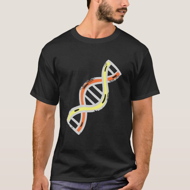 Camiseta Dna Molecular Genes Biología Geek (Anverso)