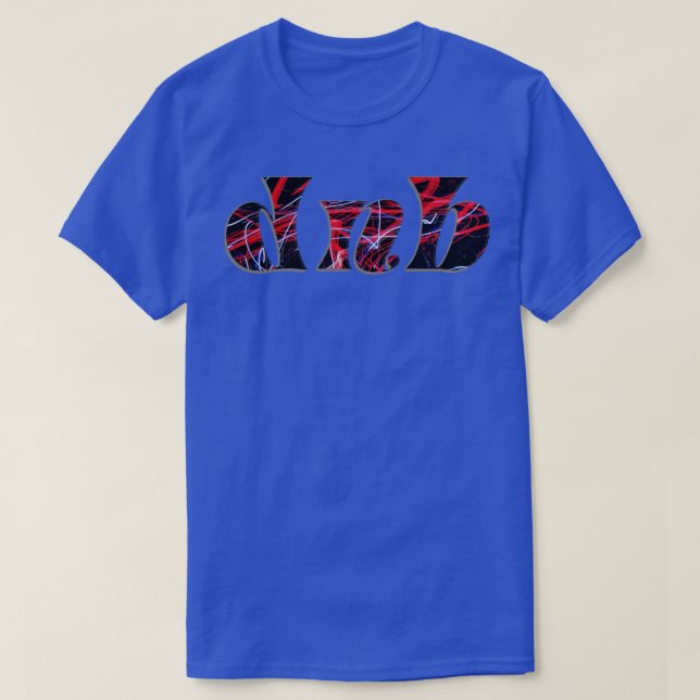Camiseta dnb (Diseño del anverso)