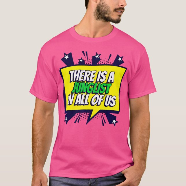 Camiseta Dnb Music Liquid Jungle Edm Drum Y Bass 90'S (Anverso)