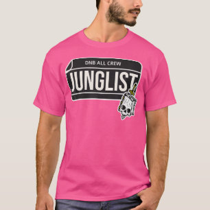 Camiseta Dnb Music Liquid Jungle Edm Drum Y Bass Skull