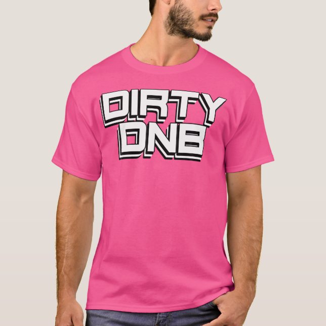 Camiseta Dnb Sucio Líquido Edm Drum Y Bass (Anverso)