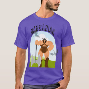 Camiseta DND Clase Barbárica 1