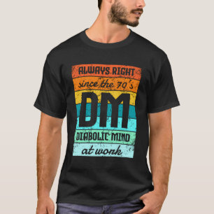 Camiseta Dnd Shirt Dnd Tee Shirt Regalos Para Hombres Mujer