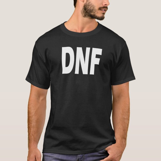 Camiseta DNF no termina (Anverso)