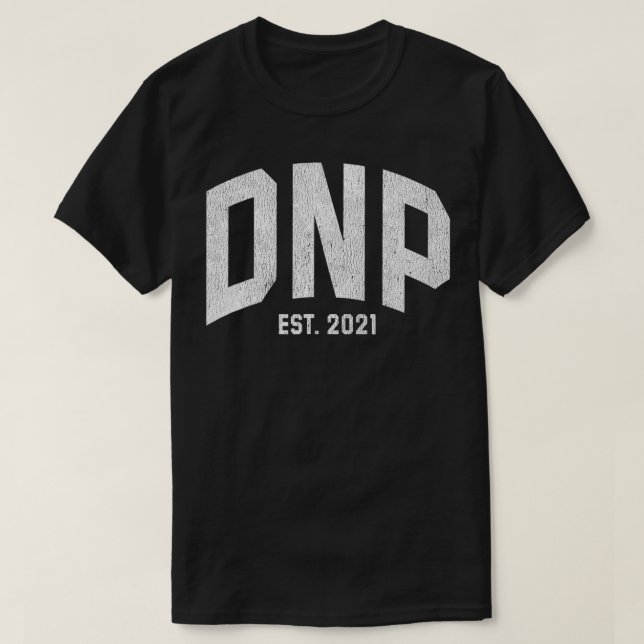 Camiseta DNP Doctor of Nursing Practice Graduation 2021 (Diseño del anverso)