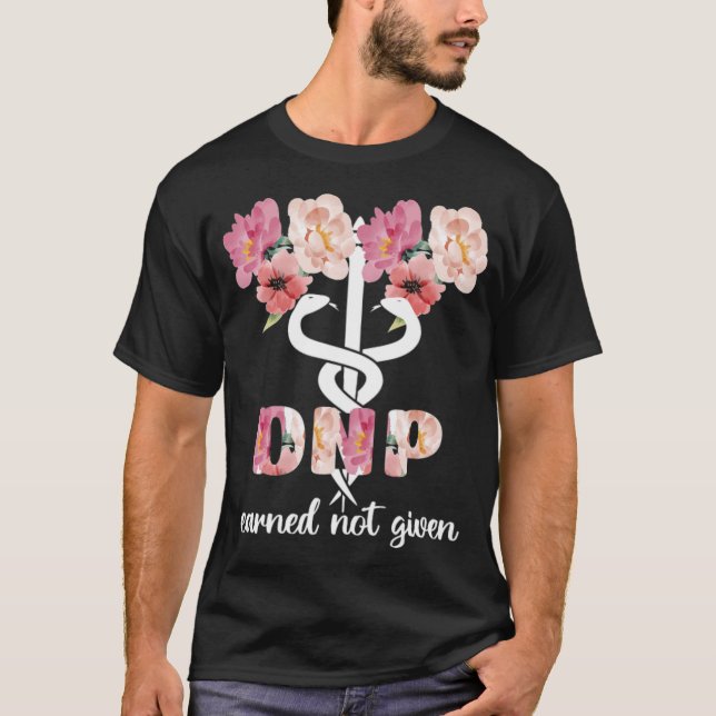 Camiseta DNP Médica De La Práctica De Enfermería Regalos De (Anverso)
