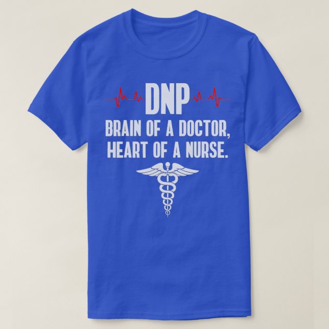 Camiseta DNP Médica de la práctica de la Enfermería RN Enfe (Diseño del anverso)