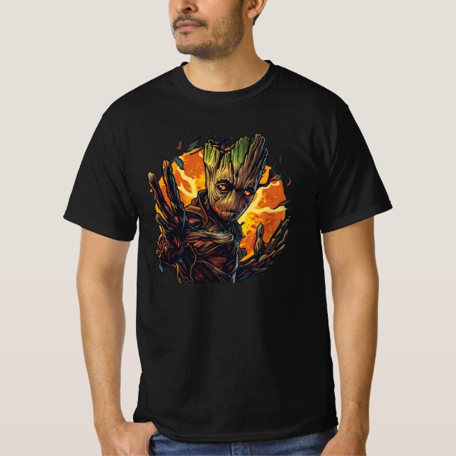 Camiseta do Groot (Anverso)