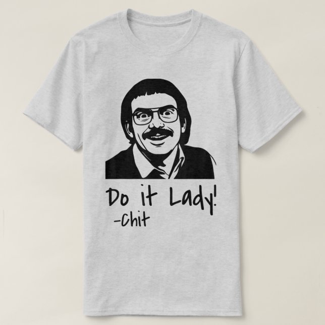 Camiseta Do it Lady Shirt for Women Trendy Viral Meme (Diseño del anverso)
