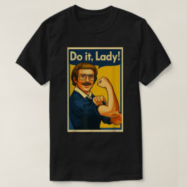 Camiseta Do it Lady Shirt for Women Trendy Viral Meme