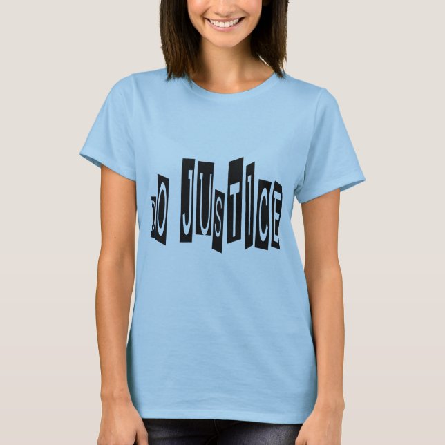 Camiseta Do Justice T-Shirt (Anverso)