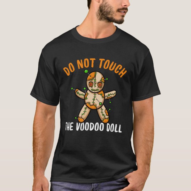 Camiseta Do Not Touch The Voodoo Doll (Anverso)